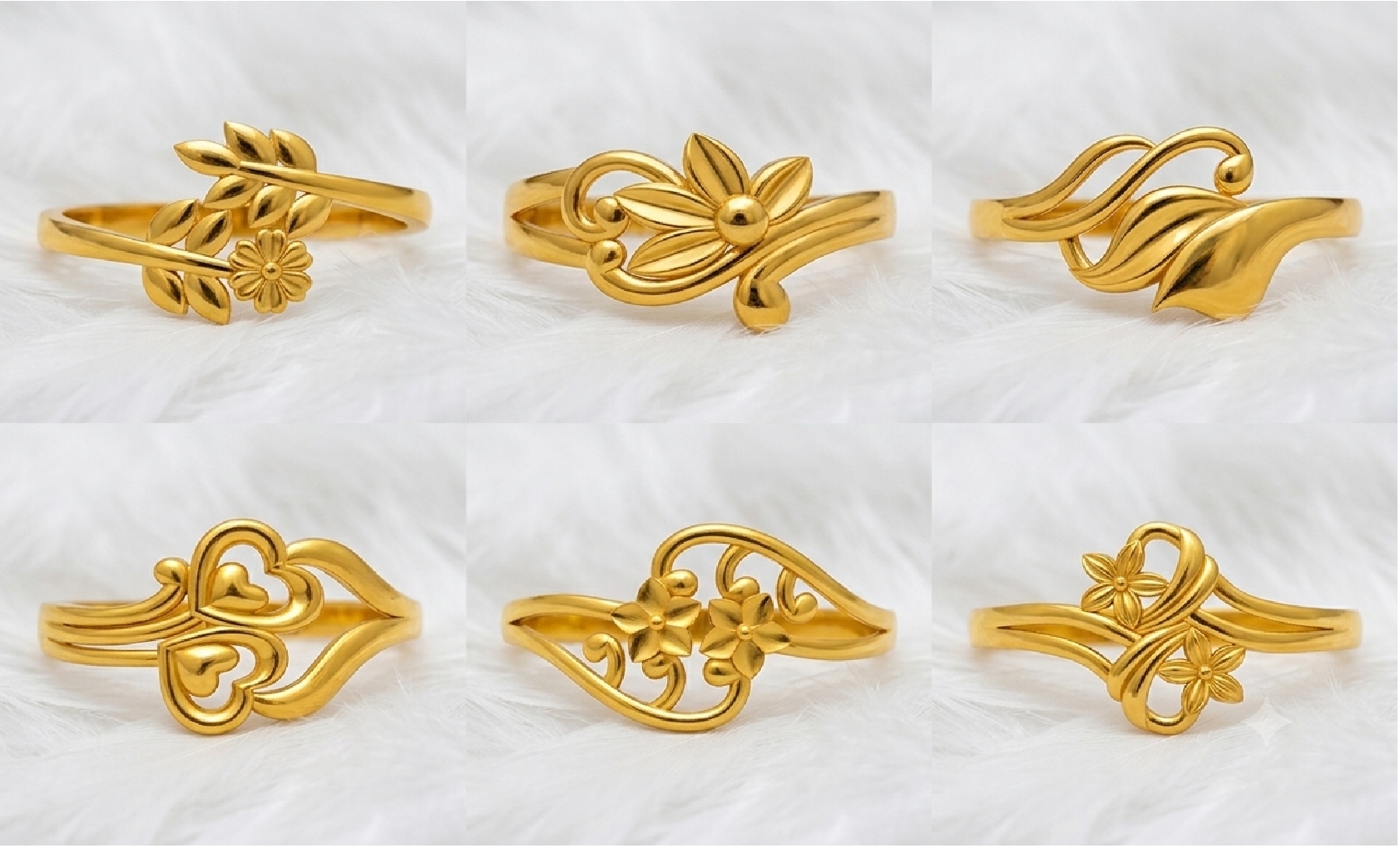 Ladies Paper Casting Rings LR Lot -1 — view 9